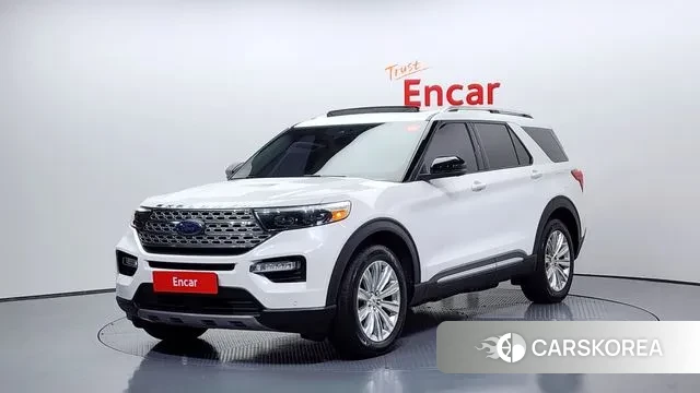 Ford Explorer 6th Generation 2019 Белый из Кореи