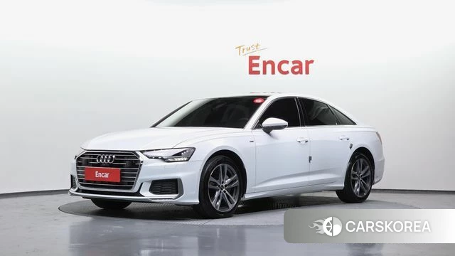 Audi A6 (C8) 2022 Белый из Кореи