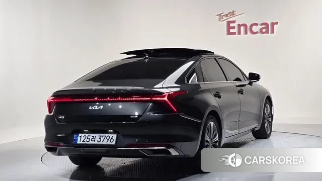 Kia K8 Hybrid 2022 Серый из Кореи