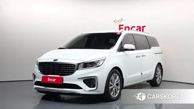 Kia The New Carnival 2019 Белый из Кореи