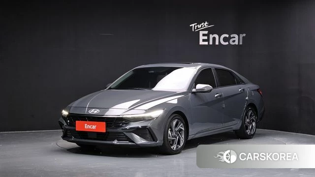 Hyundai The New Avante (CN7) 2024 Серый из Кореи