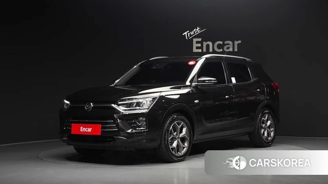 Ssangyong Beautiful Korando 2019 Черный из Кореи