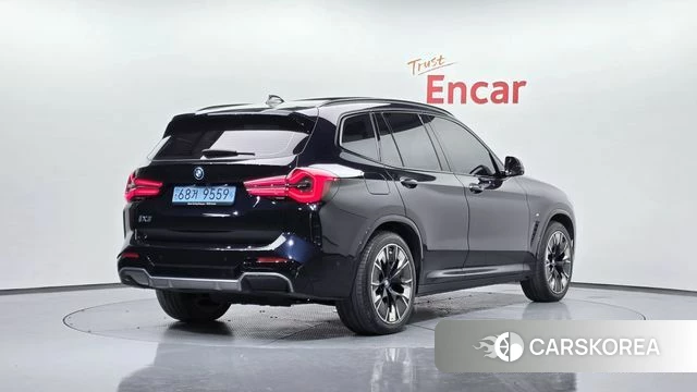 BMW iX3 2022 Черный из Кореи