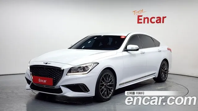 Genesis G80 2019 Белый из Кореи
