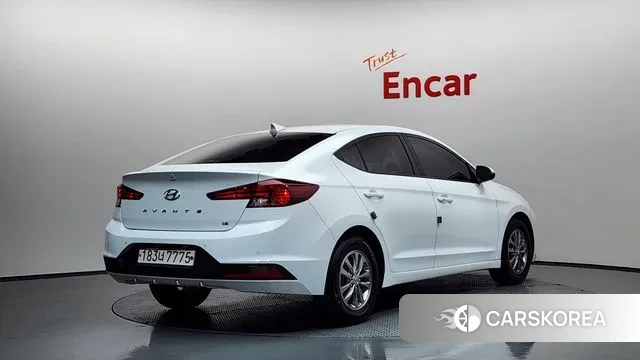 Hyundai The New Avante AD 2019 Белый из Кореи