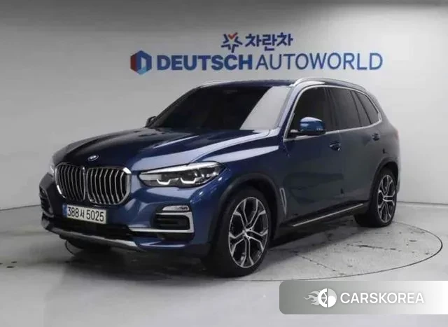 BMW X5 (G05) 2021 Синий из Кореи