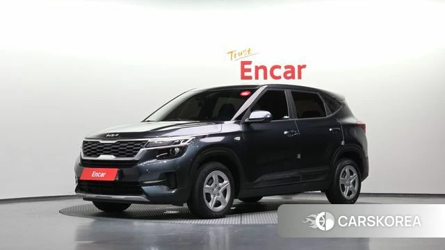 Kia Seltos 2022 Серый из Кореи