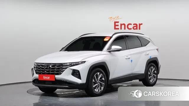 Hyundai Tucson Hybrid (NX4) 2022 Белый из Кореи