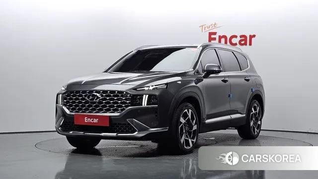 Hyundai The New Santa Fe 2021 Серый из Кореи