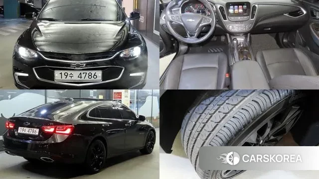 Chevrolet (GM Daewoo) All New Malibu 2018 Черный из Кореи