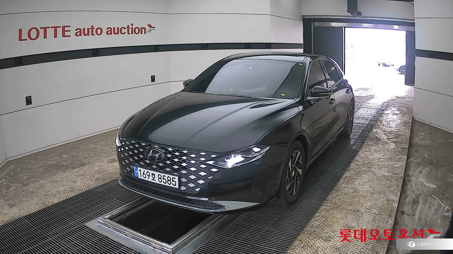 Hyundai Grandeur Hybrid 2022 Midnight Black Pearl из Кореи