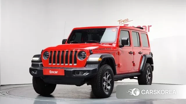 Jeep Wrangler (JL) 2020 Красный из Кореи