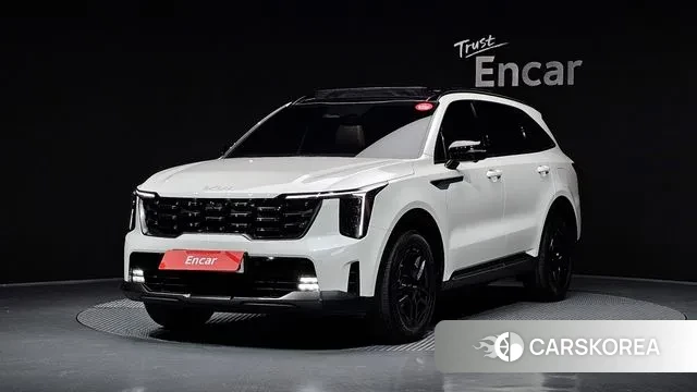 Kia The New Sorento 4th Generation 2023 Белый из Кореи