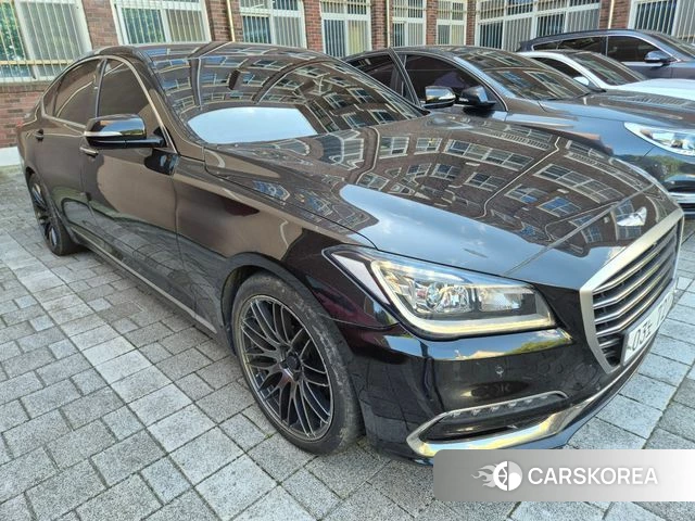 Genesis G80 2018 Черный из Кореи