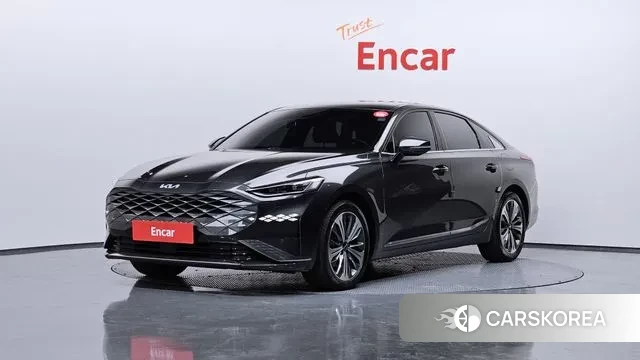 Kia K8 Hybrid 2023 Серый из Кореи