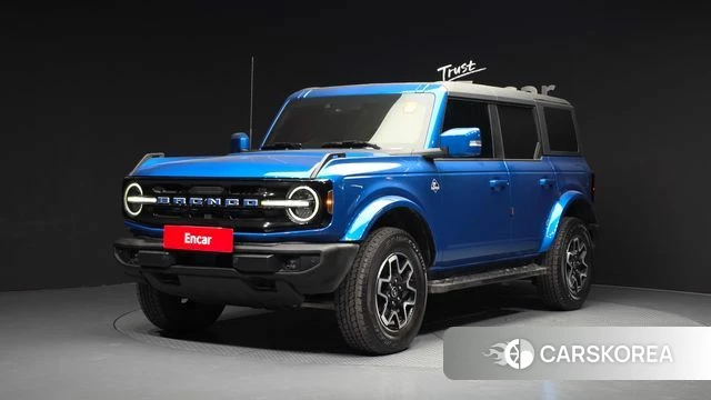 Ford Bronco 6th Generation 2022 Синий из Кореи
