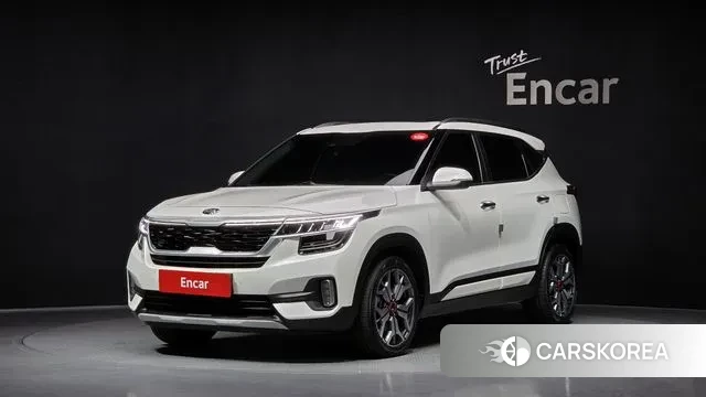 Kia Seltos 2021 Белый из Кореи