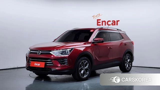 Ssangyong Beautiful Korando 2020 Красный из Кореи