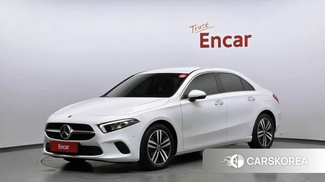 Mercedes-Benz A-Class W177 2021 Белый из Кореи