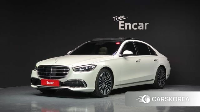 Mercedes-Benz S-Class W223 2021 Белый из Кореи