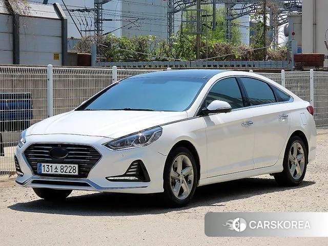 Hyundai Sonata New Rise 2018 Белый из Кореи