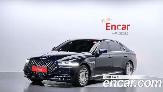 Genesis G90 2021 Синий из Кореи
