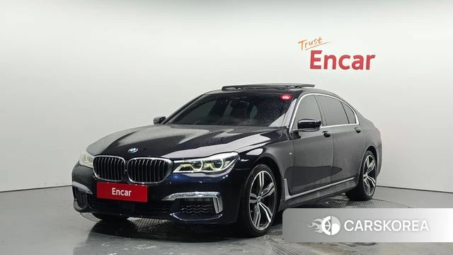 BMW 7 Series (G11) 2019 Черный из Кореи