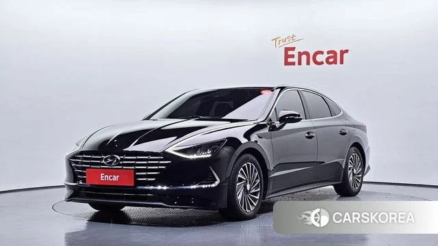 Hyundai Sonata Hybrid (DN8) 2022 Черный из Кореи