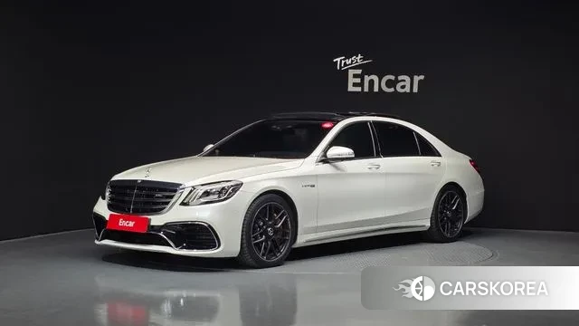 Mercedes-Benz S-Class W222 2019 Белый из Кореи