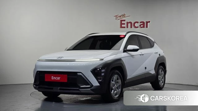 Hyundai Kona Hybrid (SX2) 2023 Белый из Кореи
