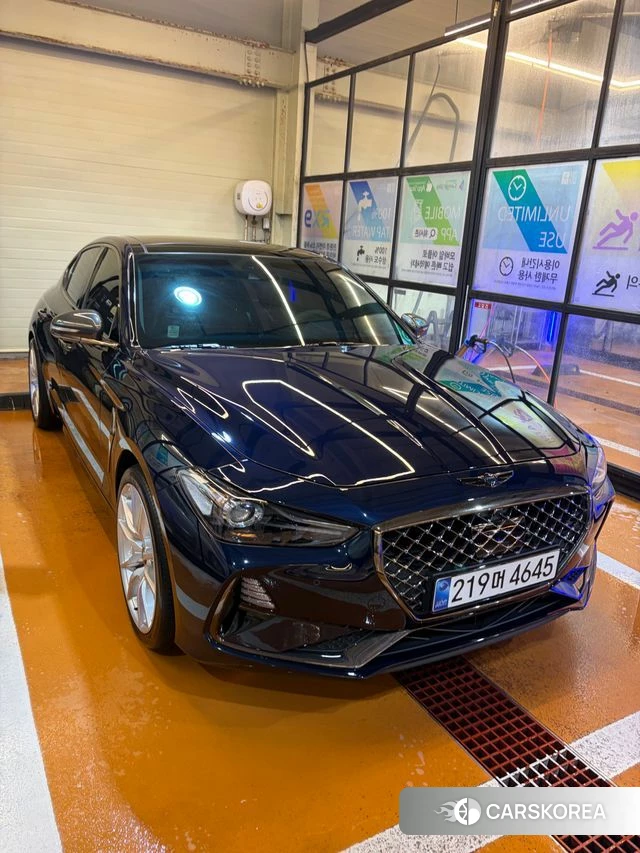 Genesis G70 2018 Синий из Кореи