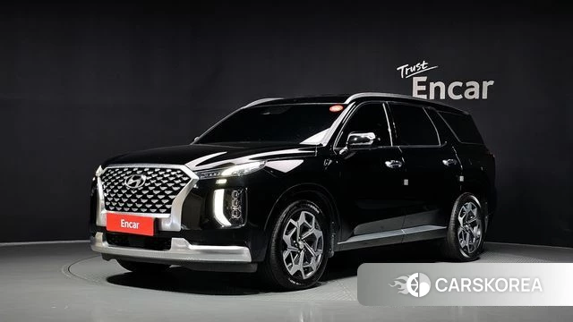 Hyundai Palisade 2021 Черный из Кореи