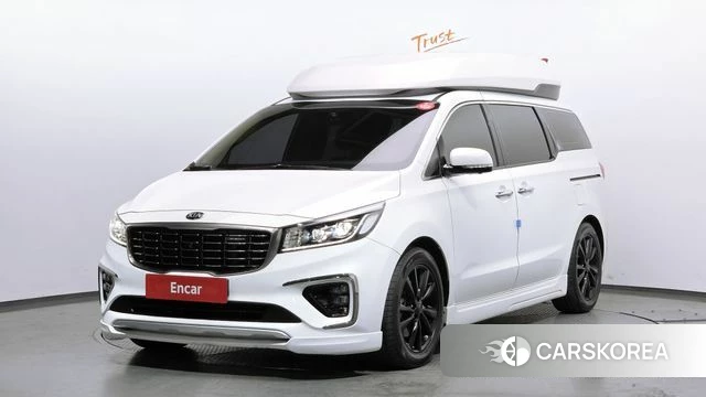 Kia The New Carnival 2019 Белый из Кореи