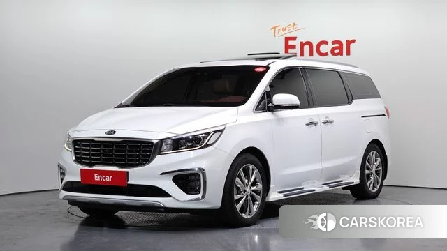 Kia The New Carnival 2018 Белый из Кореи