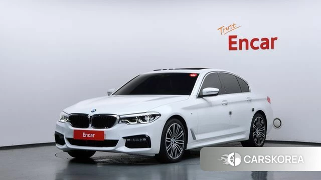 BMW 5 Series (G30) 2018 Белый из Кореи