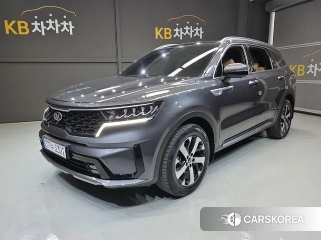 Kia Sorento 4th Generation 2021 Серый из Кореи