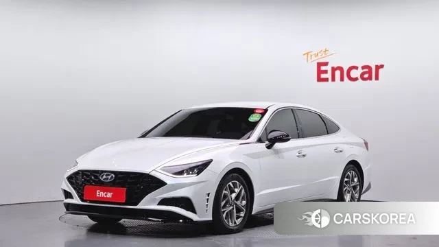 Hyundai Sonata (DN8) 2021 Белый из Кореи