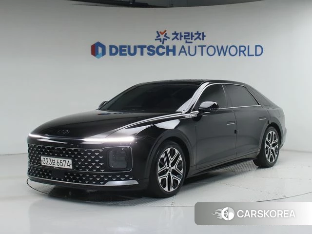 Hyundai Grandeur (GN7) 2023 Черный из Кореи