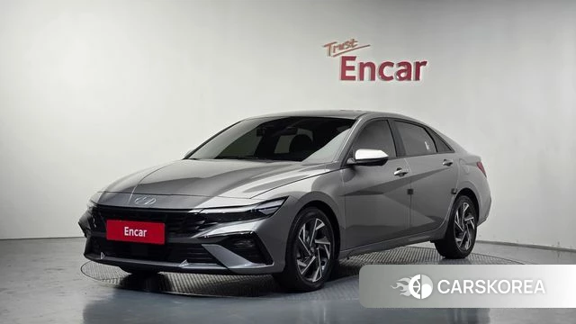 Hyundai The New Avante (CN7) 2023 Серый из Кореи