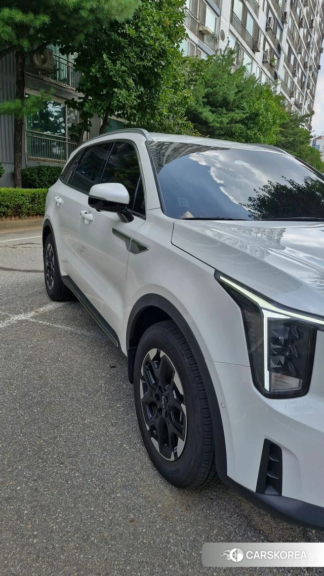 Kia The New Sorento 4th Generation 2023 Белый из Кореи