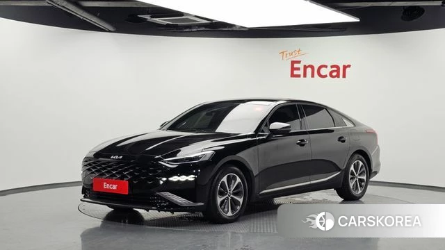 Kia K8 Hybrid 2022 Черный из Кореи