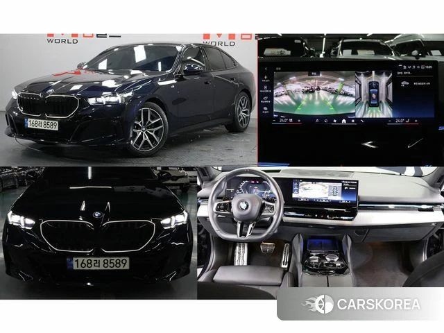 BMW 5 Series (G60) 2023 Черный из Кореи