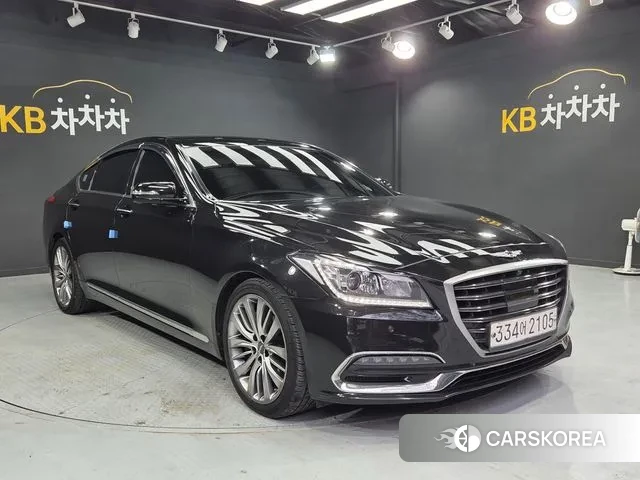 Genesis G80 2018 Черный из Кореи