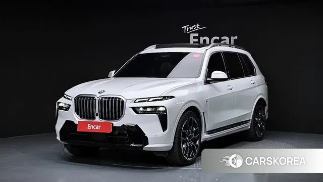 BMW X7 (G07) 2023 Белый из Кореи