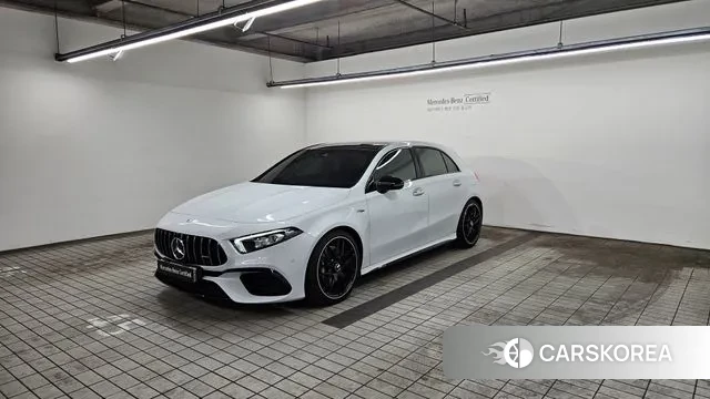 Mercedes-Benz A-Class W177 2023 Белый из Кореи