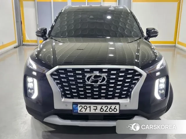 Hyundai Palisade 2021 Черный из Кореи
