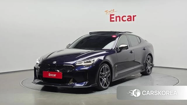 Kia Stinger Meister 2021 Синий из Кореи