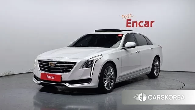 Cadillac CT6 2018 Белый из Кореи