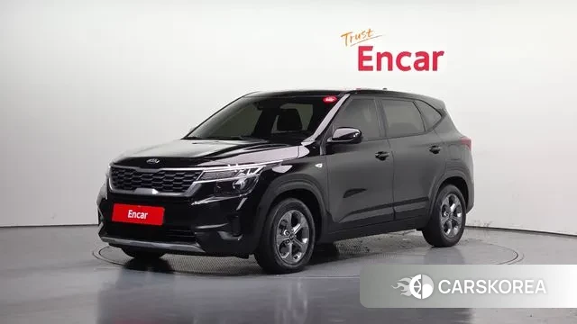 Kia Seltos 2020 Черный из Кореи