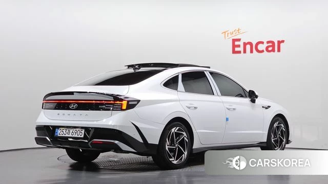 Hyundai Sonata D Edge (DN8) 2026 Белый из Кореи